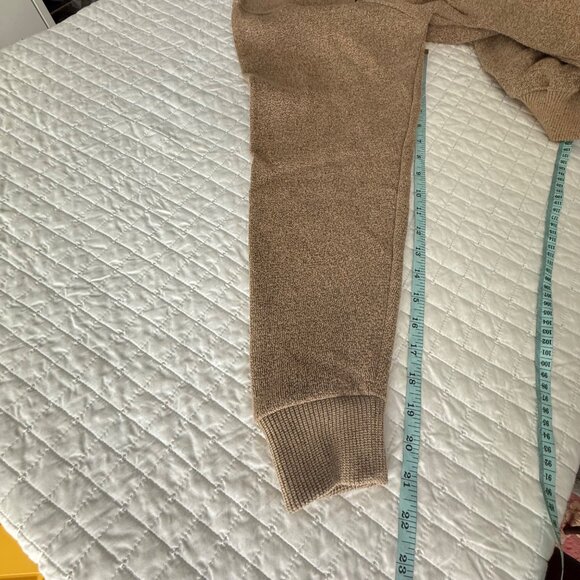 New Orleans French Quarter Brown Crewneck Sweatshirt, M - Picture 5 of 5